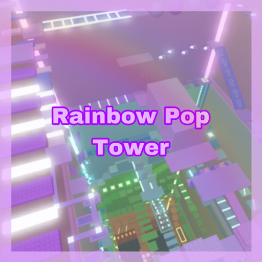 🌈Rainbow Pop Tower  official Roblox game thumbnail
