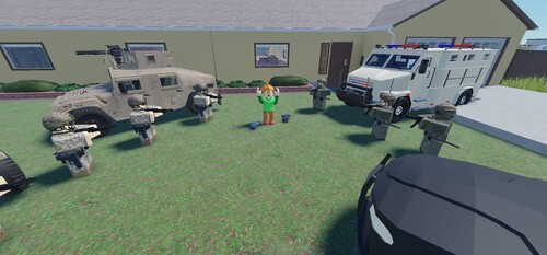 Suburban Police AI (Military)