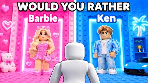 Would You Rather: Barbie or Ken Tower 💖💙