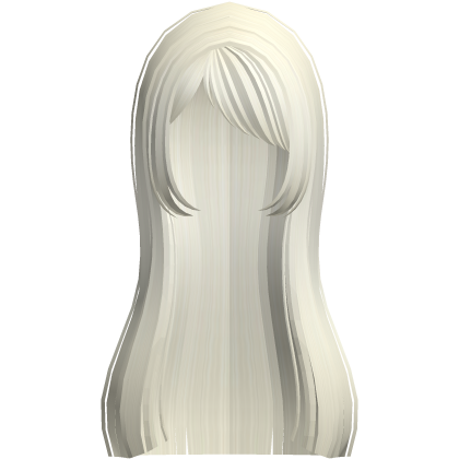 ☆ adorable long wispy doll side part blonde Roblox item