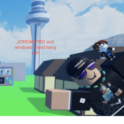 Jordanpro and windows friend hang out!