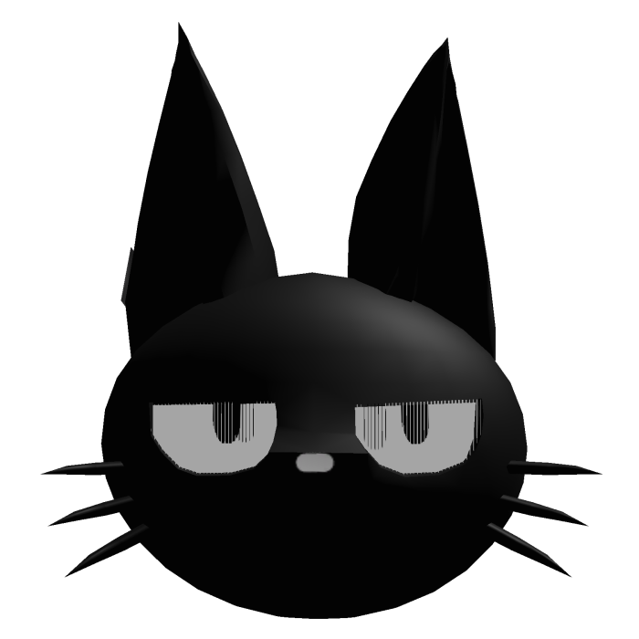 [ANIMATED] Bored Cartoon Black Cat