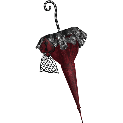 Egl 🗝 Wonder Lace Waist Parasol * red  Roblox item