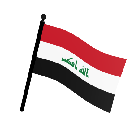 The Flag he Country Iraq
