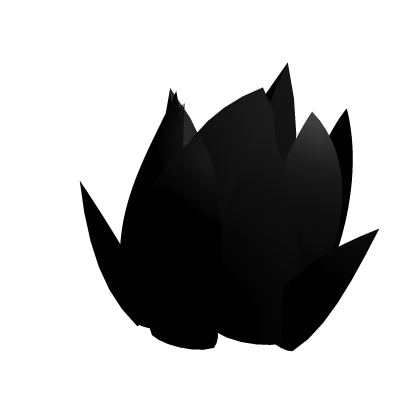 OG Black Spiked Hair XL Roblox item