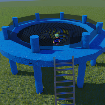 A trampoline game