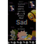Alone… sad.. depressed..