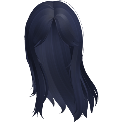 Dark Blue Windy & Flowy Anime Roblox item