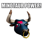 minotaur power!