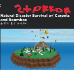 Staff of Natural disaster with boombox and carpet