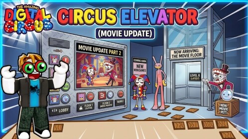 The Amazing Digital Circus Elevator (Movie Update)