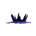 Glitched Blue Crown