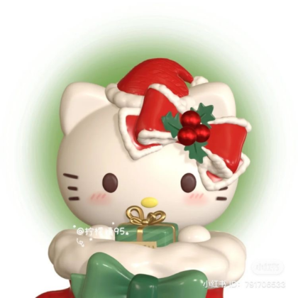 Hello Kitty Christmas Present Gift Cat Roblox decal