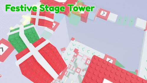 Festive Stage Tower 🎄
