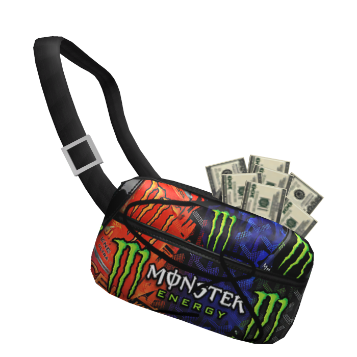 Green Claw Money Bag Rich