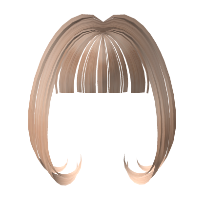 Straight Anime Bangs (blonde)  Roblox item