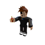 a roblox player that send people robux join