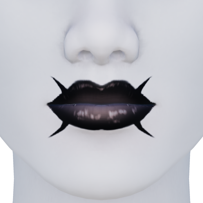 Clown Goth Gray Lipgloss