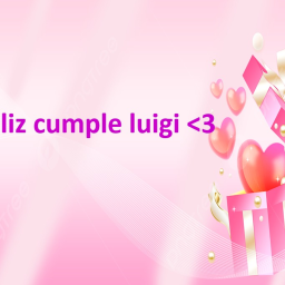 feliz cumpleaños luigi <3