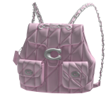 Coach Quilted Backpack Pink Roblox Exclusive