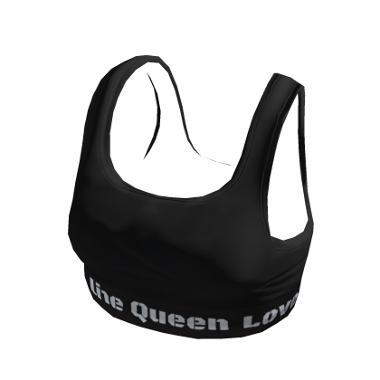 Queen Tank Top - Black