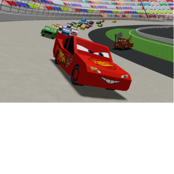 Racing Over (Future Car and Mcqueen easter egg) 