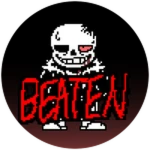 new horror sans badge singleplayer Roblox badge thumbnail