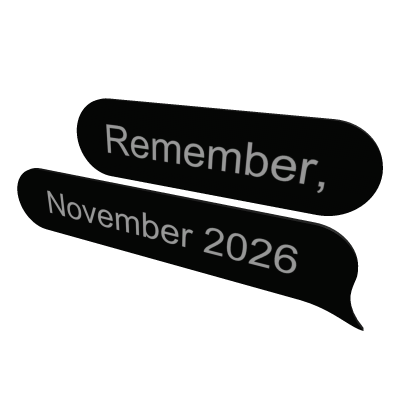 Remember November 2026