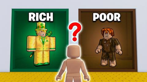 Would You Rather : Rich Or Poor Oufit Tower 💸