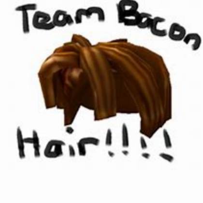 bacon hair Roblox decal