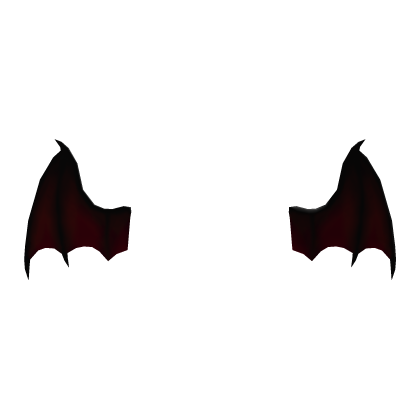 Bat wings ear-Red(Halloween special)