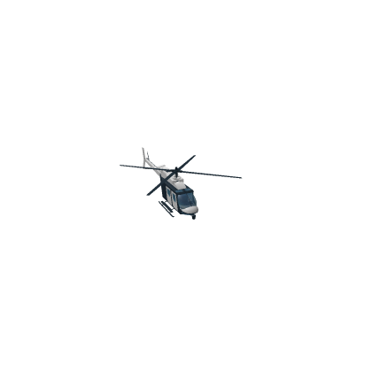 Old Car Crushers Helicopter