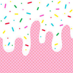 Rainbow sprinkle sharks