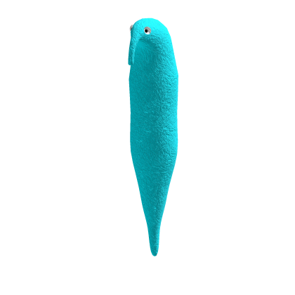 Fuzzy Worm Costume