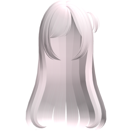 ୨୧﹕adorable long hair w/ ponytail in pink Roblox item