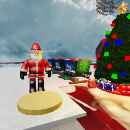 Cart ride into SANTA CLAUS🎅