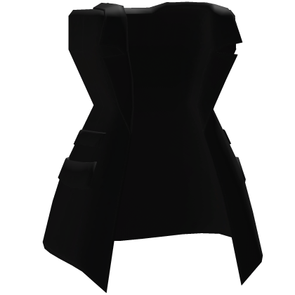 Black Subspace Coat - Girl R6 V1 thumbnail