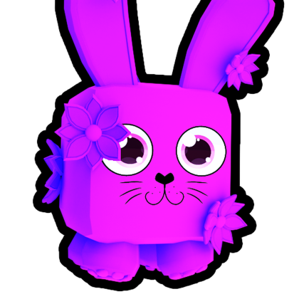 Galaxy Flower Bunny