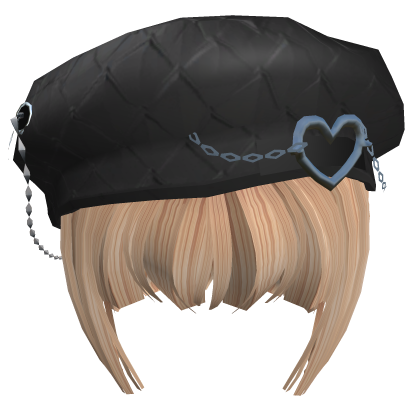 Adorable Beret Hime Cut Hair - Blonde
 Roblox item