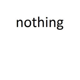 nothing :)