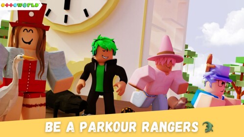 อัพเดทใหม่! Parkour Rangers 🐊 ⚔️ [ALPHA]