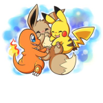 pikachu charmander group