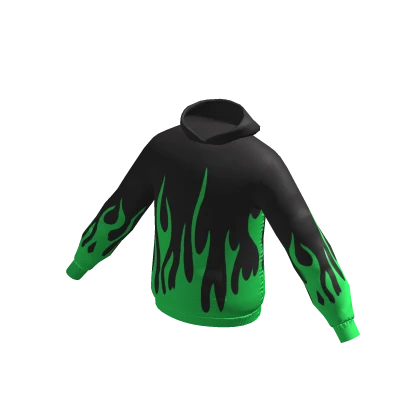 green fire hoodie Roblox Item Rolimon s