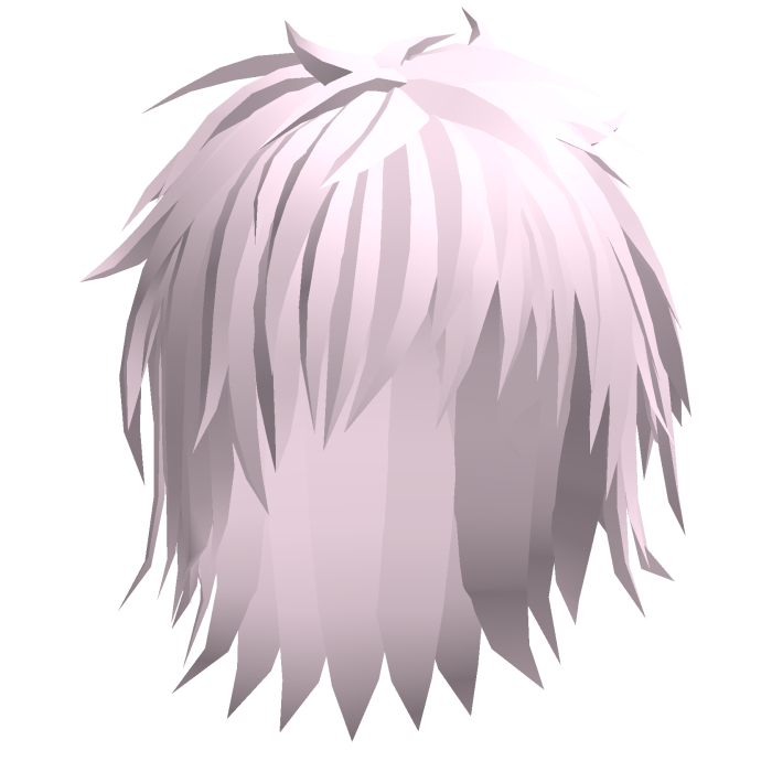 Light Pink Messy Anime Moe Hair 35.