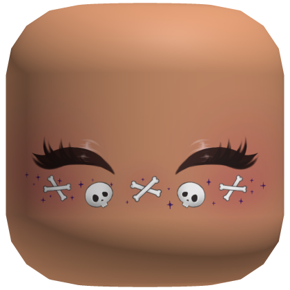 Kawaii Skull Chibi Makeup