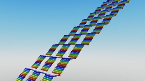 Climb and Choose Rainbow Steps