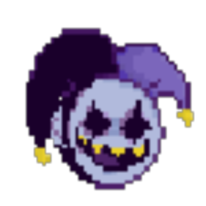 FNF Pixel Jevil (Portrait) Roblox decal