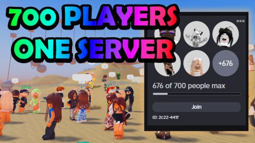 [FIXED DONO!] 700 Players in the same server