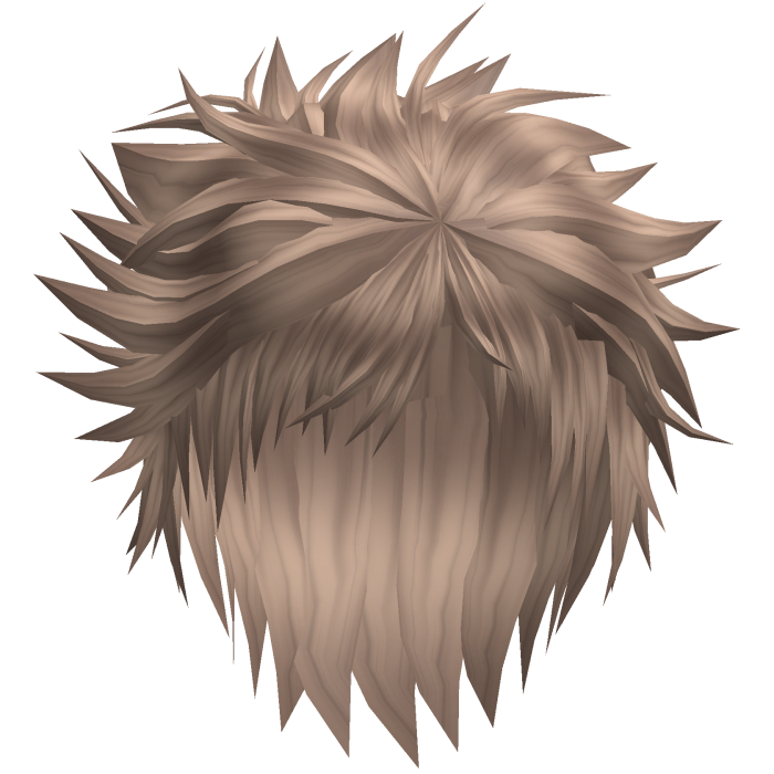 Dirty Blonde Messy Anime Hair 30.