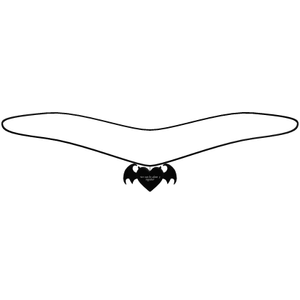 ... matching bat necklace ♡｡ alone ; together